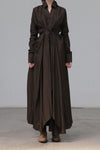 marc le bihan strappy shirt dress 2150 BRONZE